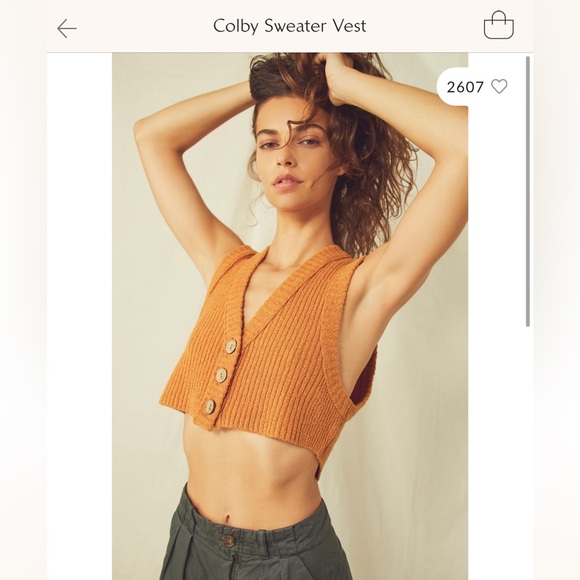 Free People Colby Sweater Vest - Picture 4 of 4